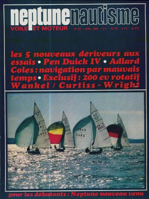 Livrenpoche : Neptune nautisme n°63 : Les 5 nouveaux dériveurs aux essais - Collectif - Livre