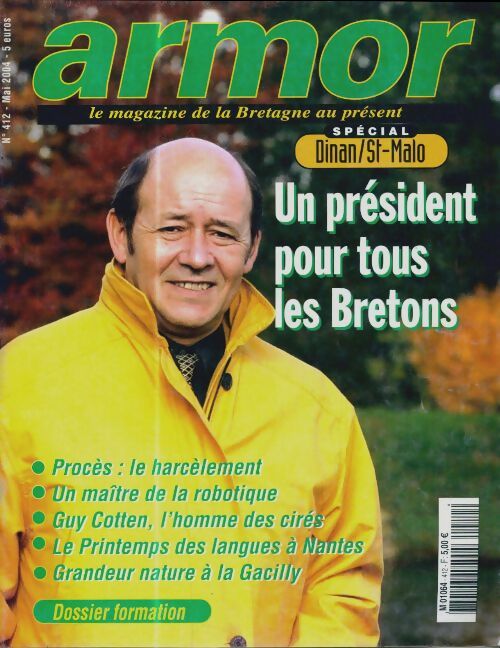 Livrenpoche : Armor n°412 : Un président pour tous les bretons - Collectif - Livre