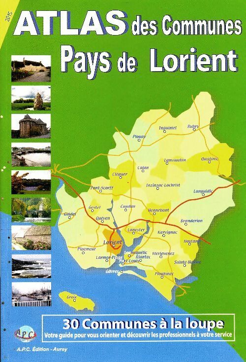Livrenpoche : Atlas des communes du pays de Lorient - Collectif - Livre