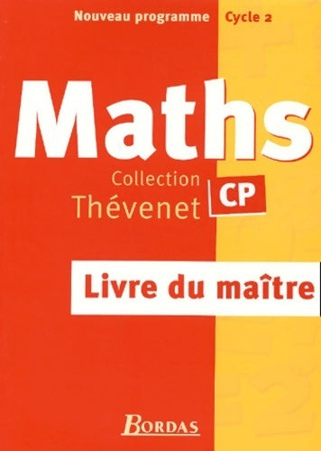 Livrenpoche : Maths CP livre du maître - Eric Lenoir - Livre