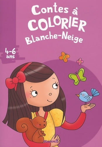 Livrenpoche : Contes à colorier : Blanche-Neige - Jean-Marc Daume - Livre