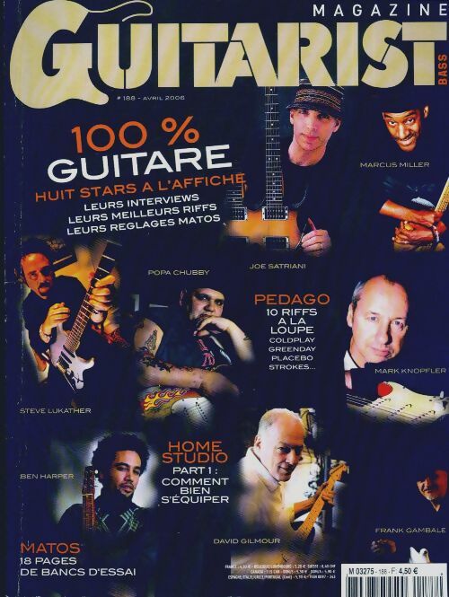 Livrenpoche : Guitarist & Bass Mag n°188 : 100% guitare - Collectif - Livre