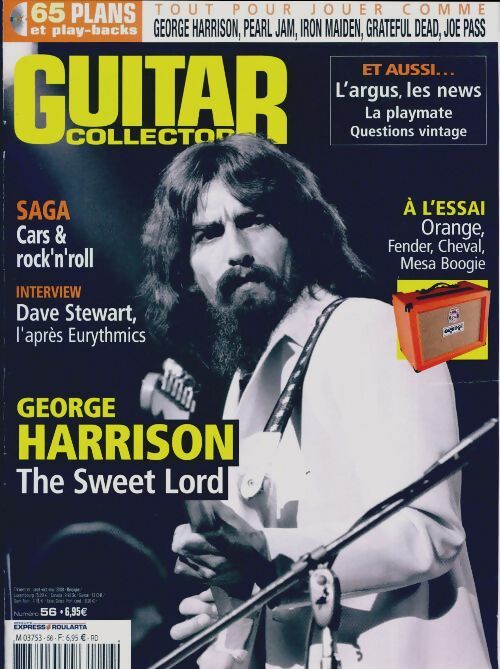 Guitar Collector n°56 : George Harrison - Collectif -  Guitar Collector - Livre