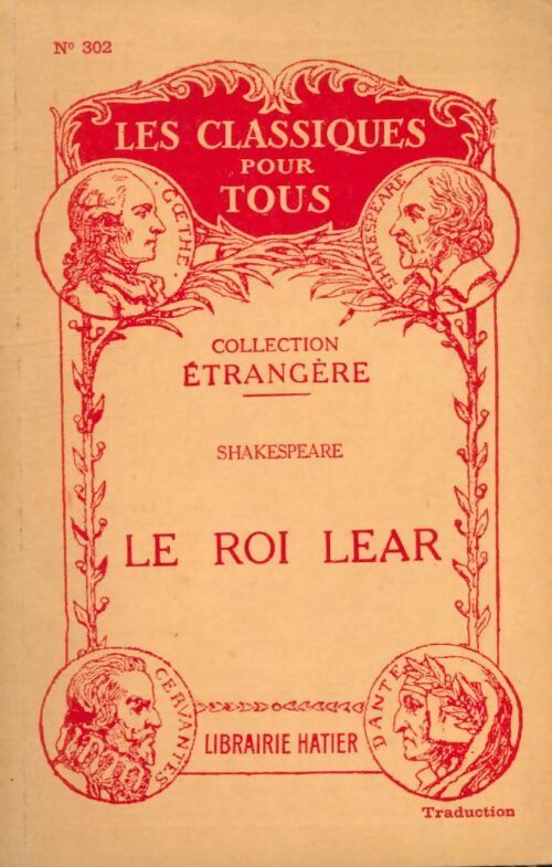 Livrenpoche : Le roi Lear - William Shakespeare - Livre