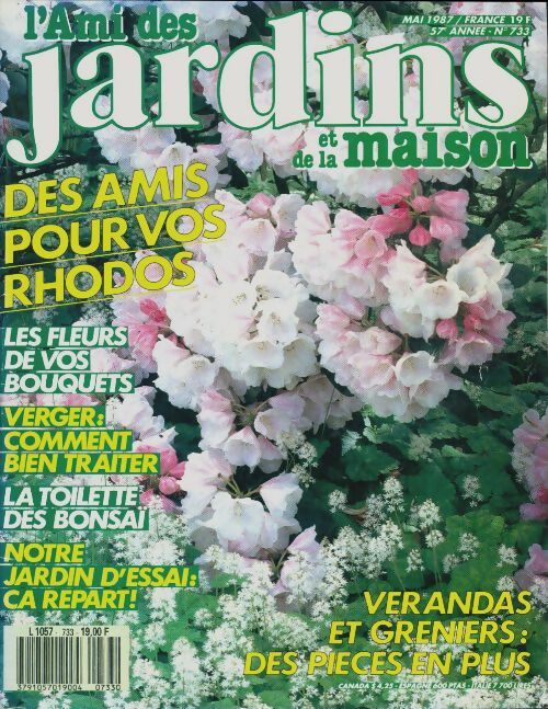 Livrenpoche : L'ami des jardins et de la maison n°733 : Des amis pour vos rhodos - Collectif - Livre