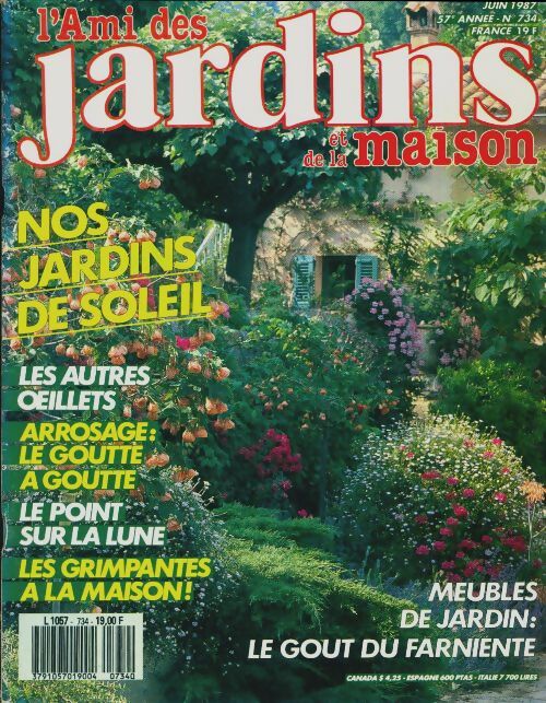 Livrenpoche : L'ami des jardins et de la maison n°734 : Nos jardins de soleil - Collectif - Livre