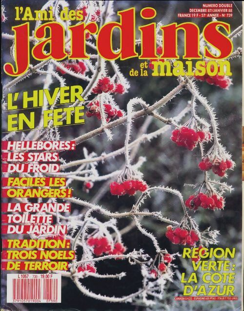 Livrenpoche : L'ami des jardins et de la maison n°739 : L'hiver en fête - Collectif - Livre