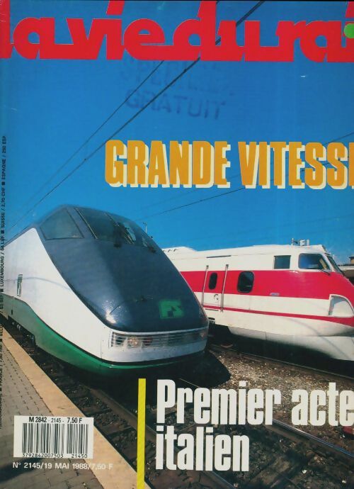 Livrenpoche : La vie du rail n°2145 : Grande vitesse - Collectif - Livre