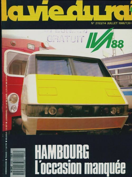 Livrenpoche : La vie du rail n°2153 : Hambourg, l'occasion manquée - Collectif - Livre