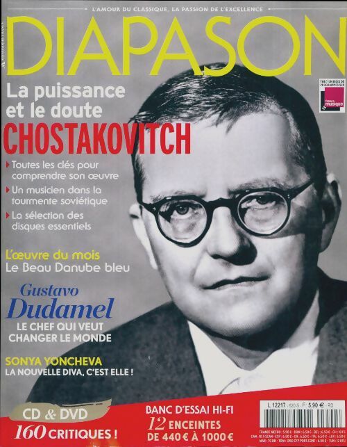 Livrenpoche : Diapason n°620 : Chostalovitch - Collectif - Livre