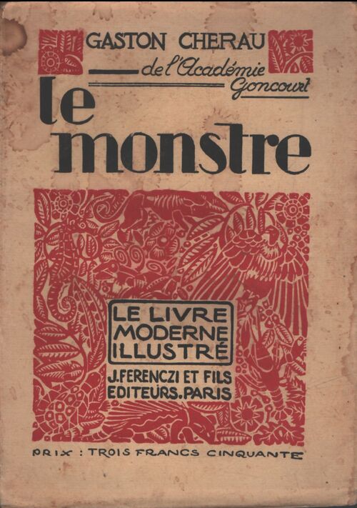 Le monstre - Claude Dubois - Livre