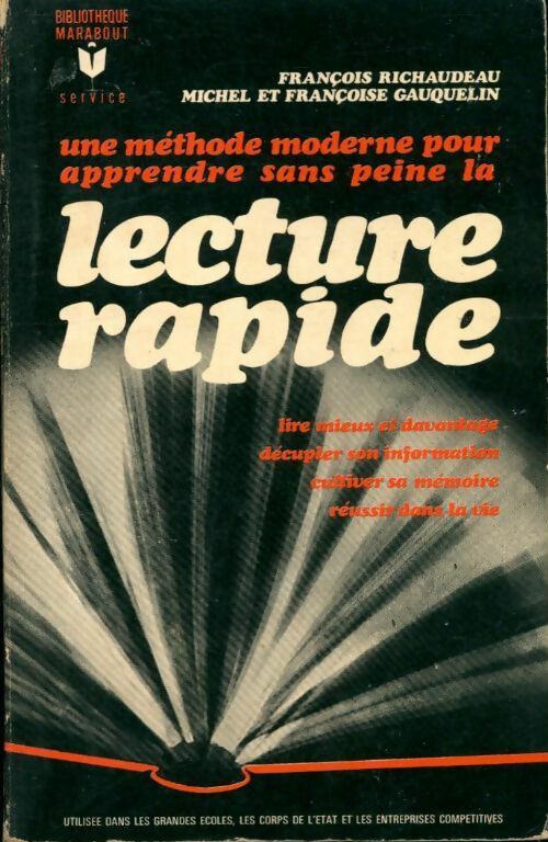 Livrenpoche : La lecture rapide - François Richaudeau - Livre