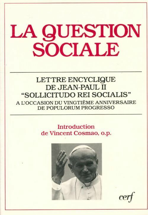 La question sociale - Jean-Paul II -  Poche Cerf - Livre