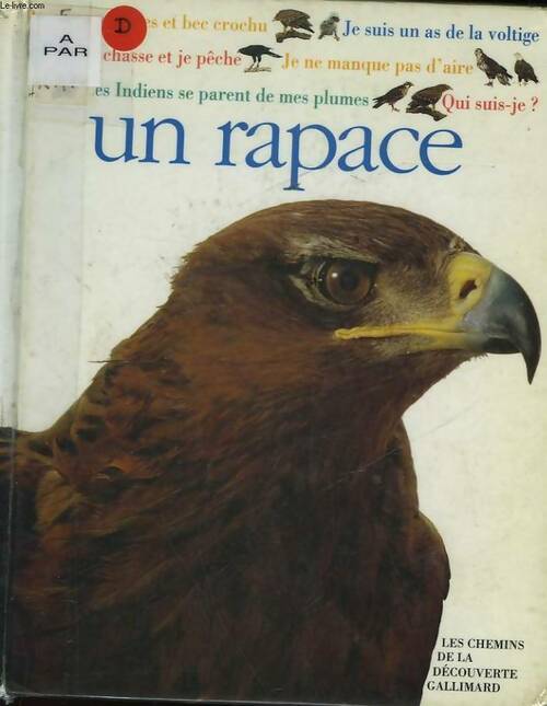 Livrenpoche : Qui suis-je ? Un rapace - Jémima Parry-Jones - Livre