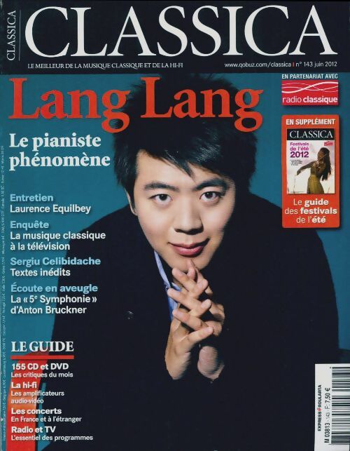 Classica n°143 : Lang Lang - Collectif -  Classica - Livre