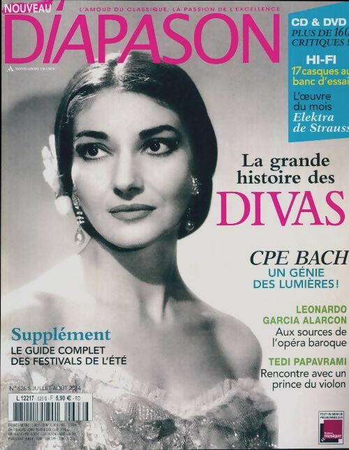 Livrenpoche : Diapason n°626 : La grande histoire des divas - Collectif - Livre