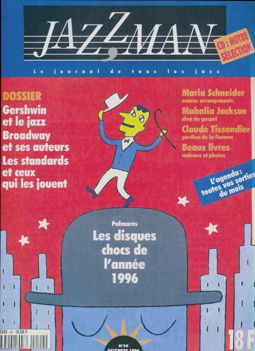 Livrenpoche : Jazzman n°20 : Les disques chocs de l'année 1996 - Collectif - Livre