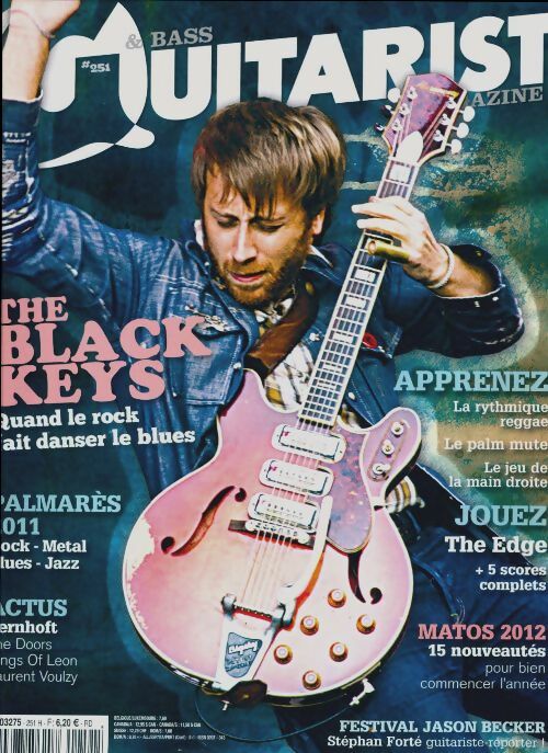 Livrenpoche : Guitarist & Bass Mag n°251 : The Black Keys - Collectif - Livre