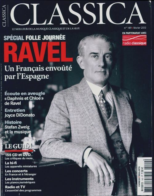 Livrenpoche : Classica n°149 : Ravel - Collectif - Livre