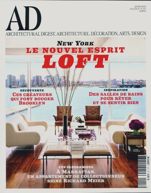 Livrenpoche : AD Architectural Digest n°117 : Le nouvel esprit loft - Collectif - Livre