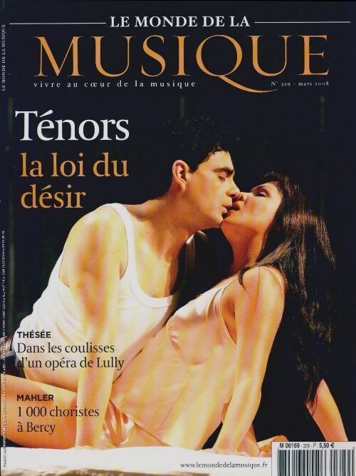Livrenpoche : Le monde de la musique n°329 : Ténors, la loi des désirs - Collectif - Livre