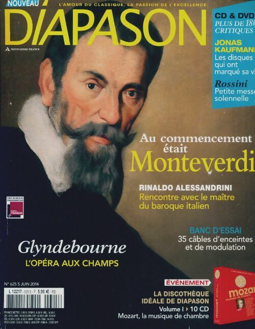 Livrenpoche : Diapason n°625 : Au commencement était Monteverdi - Collectif - Livre