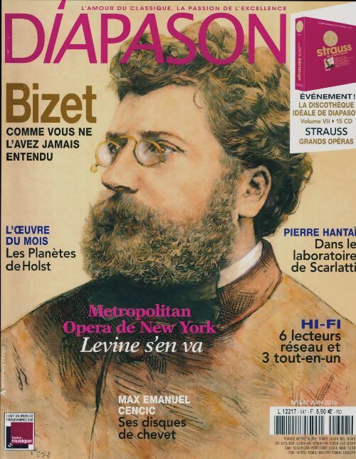 Livrenpoche : Diapason n°647 : Bizet comme vous ne l'avez jamais entendu - Collectif - Livre