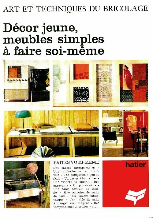 Livrenpoche : Décor jeune meubles simples à faire soi-même - Collectif - Livre