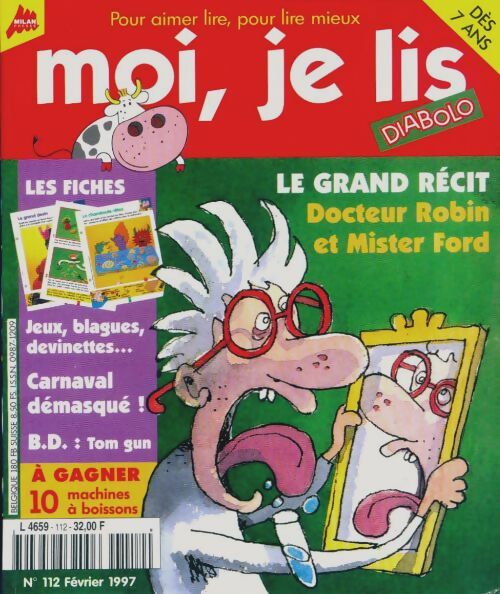 Livrenpoche : Moi je lis n°112 : Docteur Robin et Mister Ford - Collectif - Livre