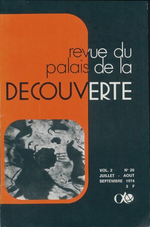 Livrenpoche : Revue du palais de la découverte vol 2 n°20 - Collectif - Livre