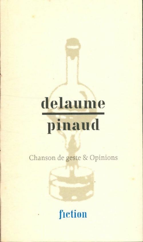 Livrenpoche : Delaume/Pinaud. Chanson de geste et opinions - Chloé Delaume - Livre