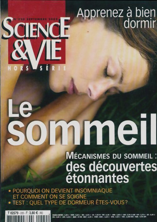 Livrenpoche : Science & vie Hors-série n°220 : Le Sommeil - Collectif - Livre