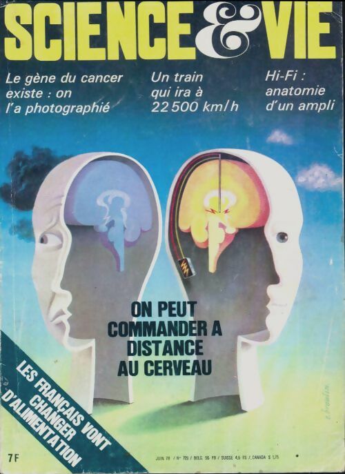 Livrenpoche : Science & vie n°729 : On peut commander à distance au cerveau - Collectif - Livre