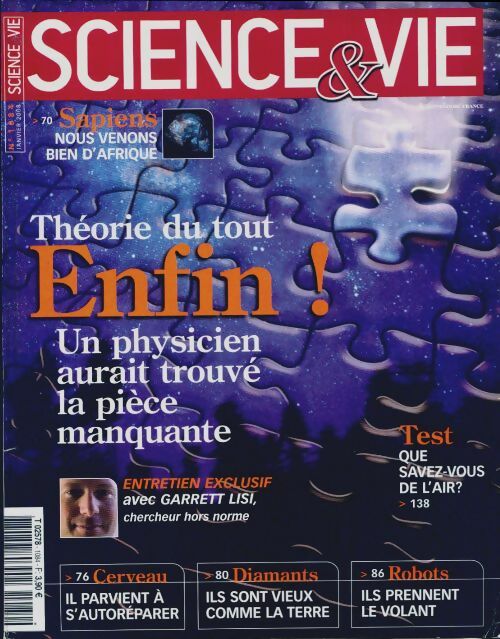 Livrenpoche : Science & vie n°1084 : Théorie du tout : Enfin ! - Collectif - Livre