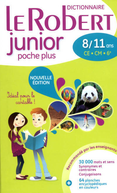 Livrenpoche : Le Robert junior poche plus 8/11 ans CE/CM - Collectif - Livre