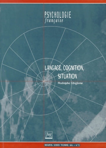 Livrenpoche : Langage, cognition, situation - Collectif - Livre