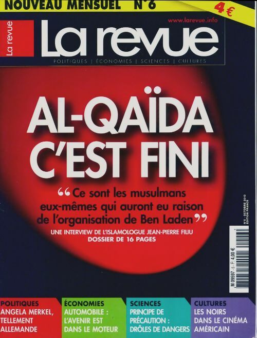 Livrenpoche : La revue n°6 : Al-Qaïda, c'est fini - Collectif - Livre
