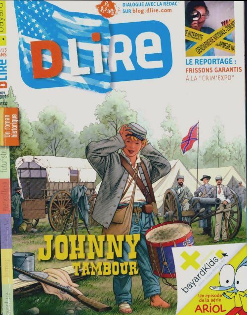 Livrenpoche : D lire n°132 : Johnny Tambour - Collectif - Livre