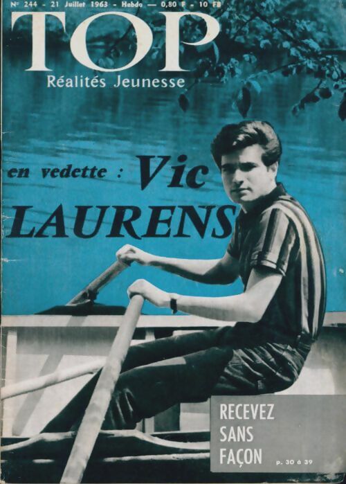 Livrenpoche : Top réalités jeunesse n°244 : Vic Laurens - Collectif - Livre