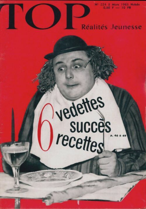 Livrenpoche : Top réalités jeunesse n°224 : 6 vedettes - Collectif - Livre