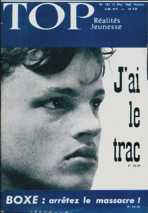 Livrenpoche : Top réalités jeunesse n°182 : J'ai le trac - Collectif - Livre