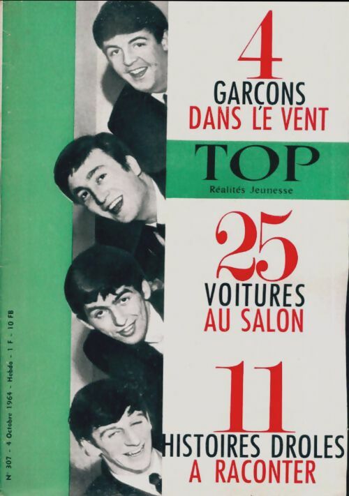 Livrenpoche : Top réalités jeunesse n°307 : 25 voitures au salon - Collectif - Livre