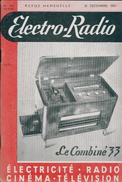 Livrenpoche : Electro-radio n°33 - Collectif - Livre