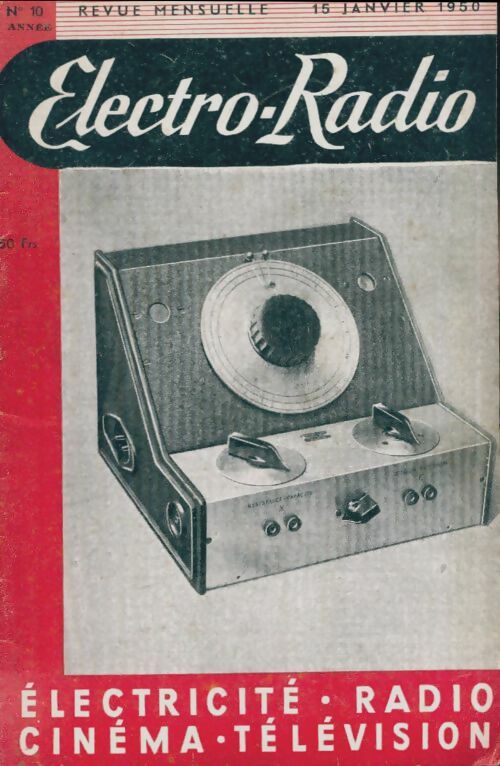 Livrenpoche : Electro-radio n°10 - Collectif - Livre