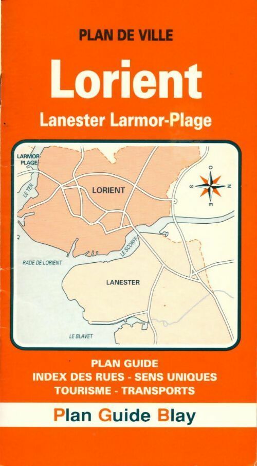Livrenpoche : Plan de ville : Lorient - Collectif - Livre