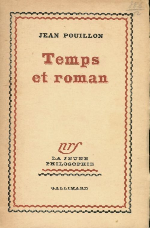 Temps et roman - Jean Pouillon - Livre