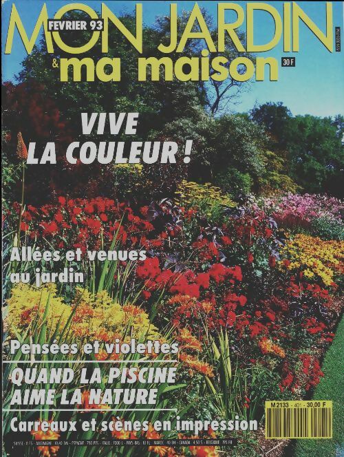 Livrenpoche : Mon jardin & ma maison n°401 : Vive la couleur ! - Collectif - Livre