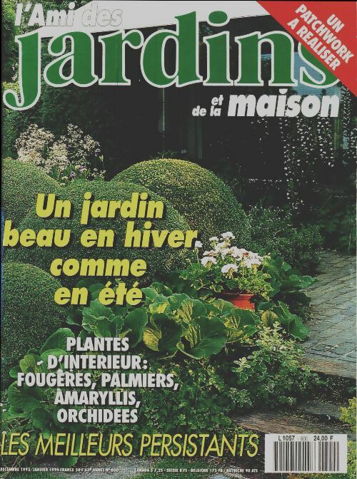 Livrenpoche : L'ami des jardins et de la maison n°800 : Un jardin beau en hiver comme en été - Collectif - Livre