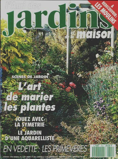 Livrenpoche : L'ami des jardins et de la maison n°801 : L'art de marier les plantes - Collectif - Livre