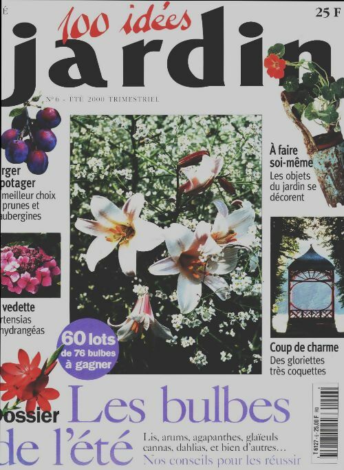 Livrenpoche : 100 idées jardin n°6 : Les bulbes de l'été - Collectif - Livre